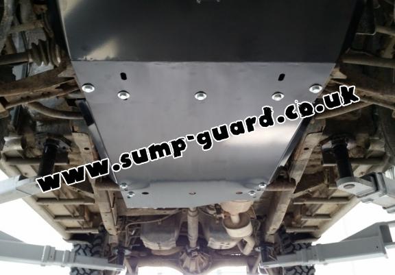 Steel gearbox guard for Mitsubishi Shogun Pinin