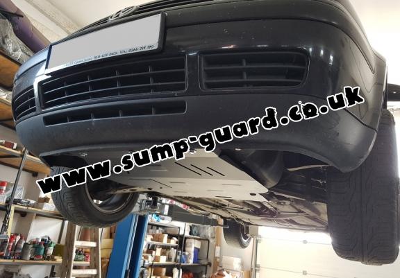 Steel sump guard for VW Bora