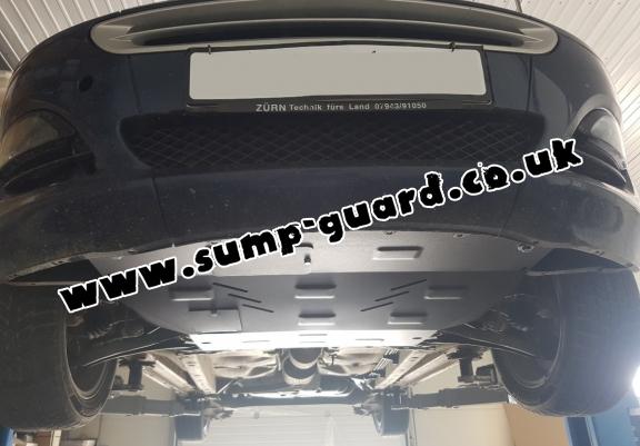 Steel sump guard for Mitsubishi Colt