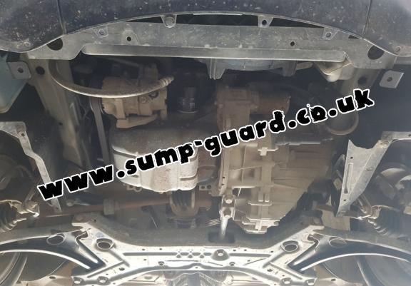 Steel sump guard for the protection of the engine and the gearbox for Smart FourFour petrol