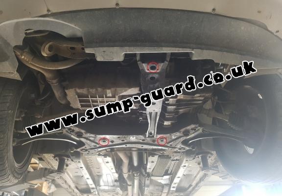 Steel sump guard for Jeep Liberty