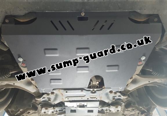 Steel sump guard for Volvo V70