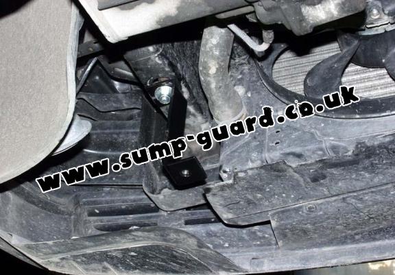 Steel sump guard for Skoda Spaceback