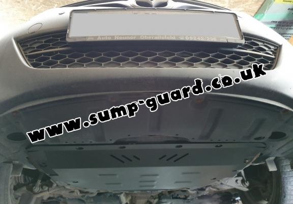 Steel sump guard for Mazda 6