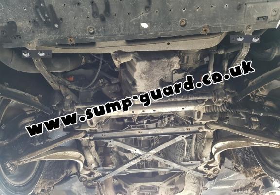 Steel sump guard for Audi A4 B8 All Road, diesel