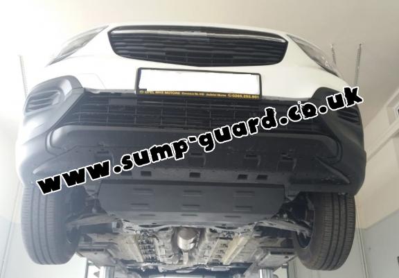 Steel sump guard for Citroen Berlingo