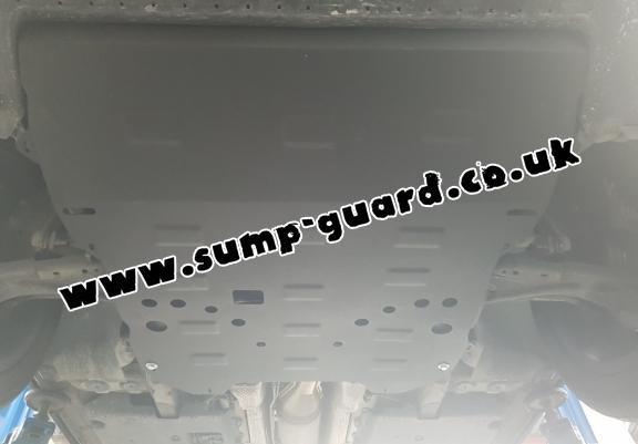 Steel sump guard for the protection of the engine and the gearbox for Peugeot 3008