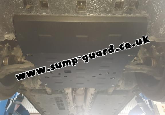 Steel sump guard for Peugeot 308