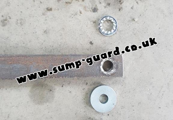 Steel sump guard for Fiat Tipo