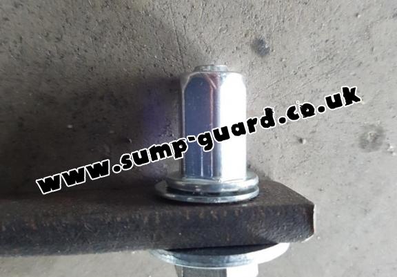 Steel sump guard for Fiat Tipo