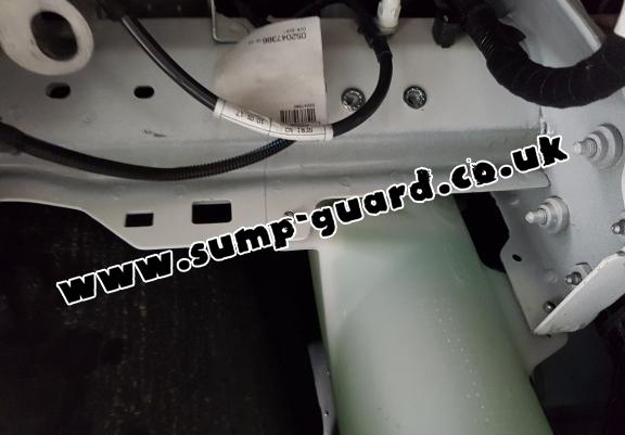 Steel sump guard for Fiat Tipo