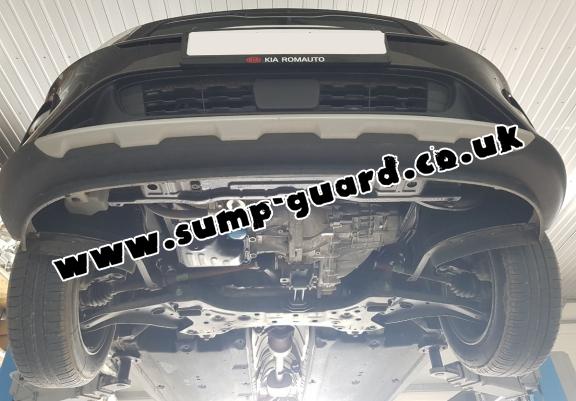 Steel sump guard for Kia Stonic