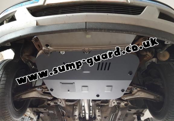 Steel sump guard for Vauxhall Tigra