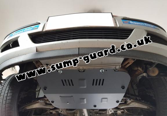 Steel sump guard for Vauxhall Tigra