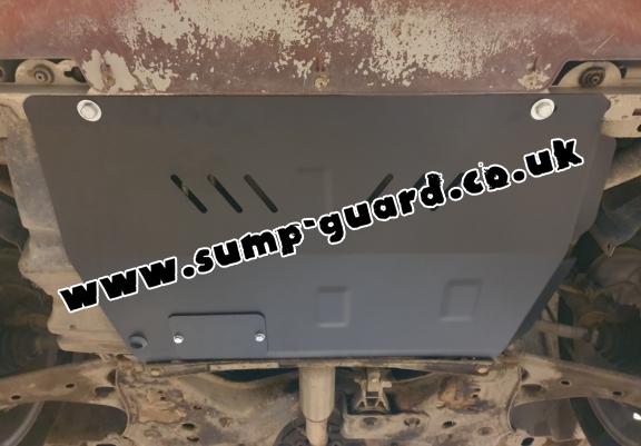 Steel sump guard for Vauxhall Corsa D