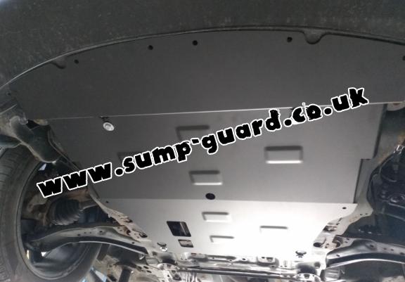 Steel sump guard for Renault Koleos