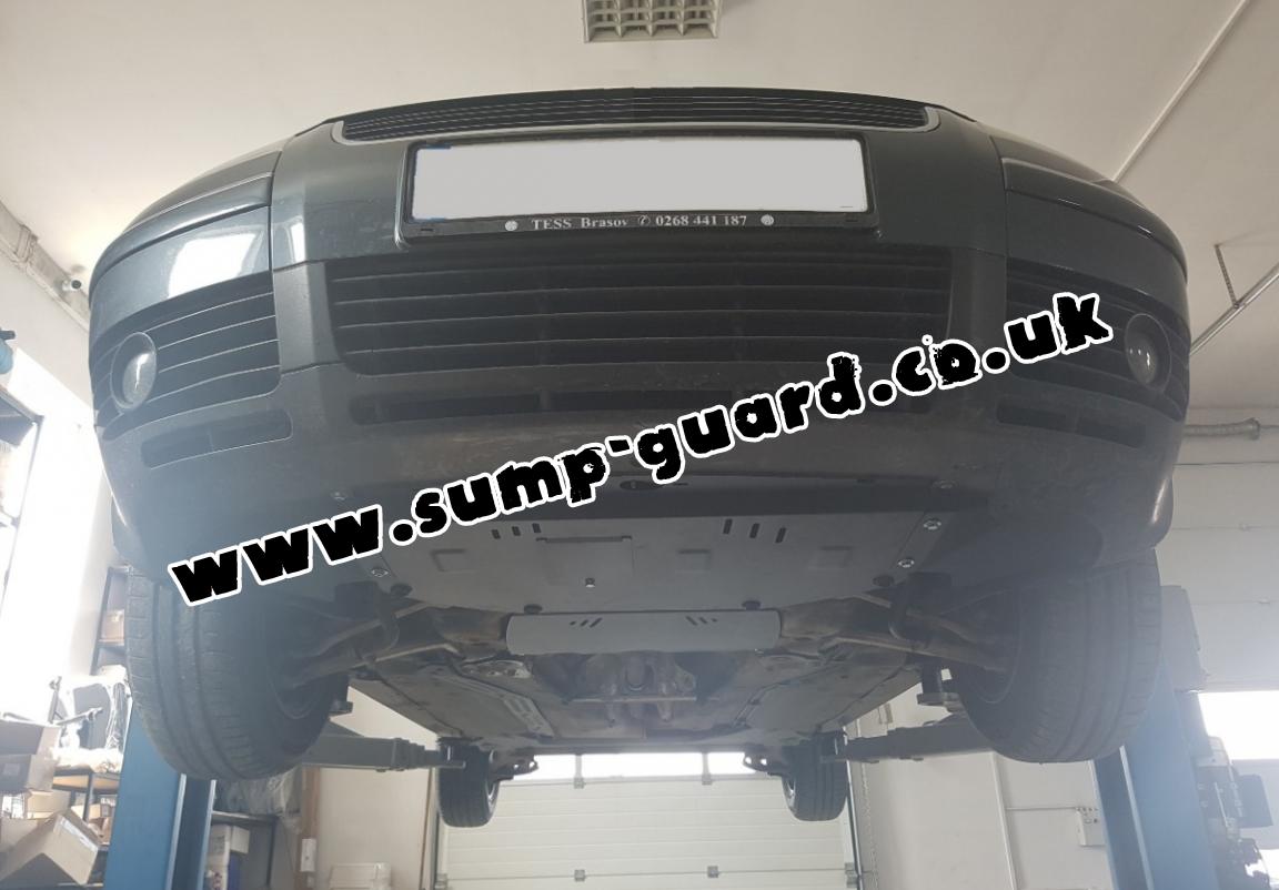 Steel sump guard for VW Passat