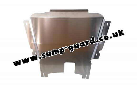 Aluminum sump guard for DACIA LOGAN MCV