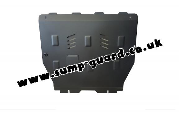 Steel sump guard for Hyundai Veracruz