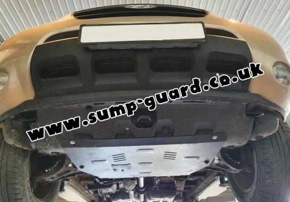 Steel sump guard for Hyundai Veracruz