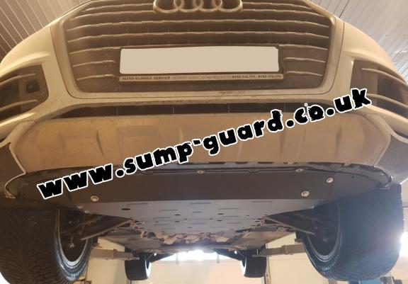 Steel gearbox guard for VW Touareg