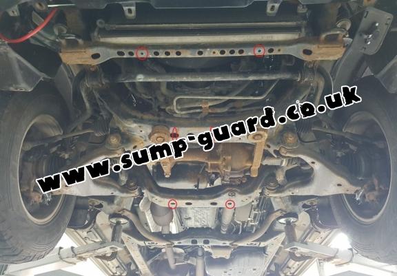 Steel sump guard for Lexus GX