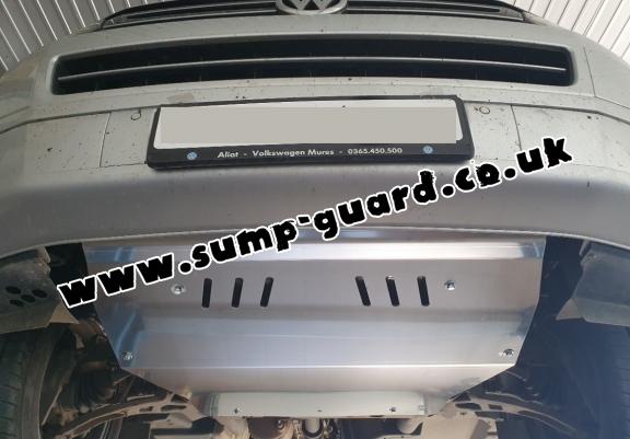 Aluminum sump guard for Volkswagen Transporter T5 Caravelle