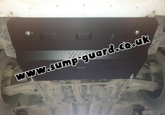 Steel sump guard for the protection of the engine and the gearbox for Citroen C-Elysee