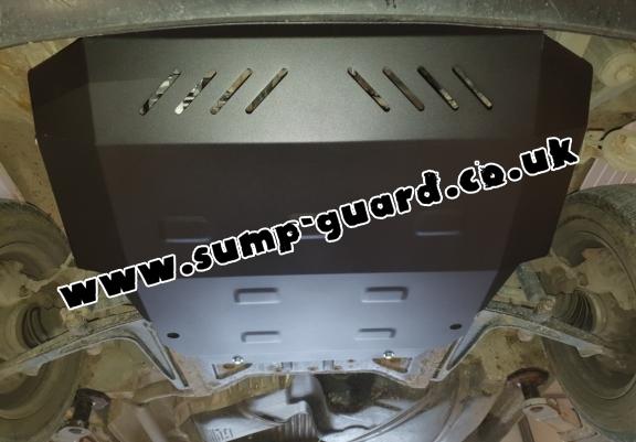 Steel sump guard for VW Transporter T4