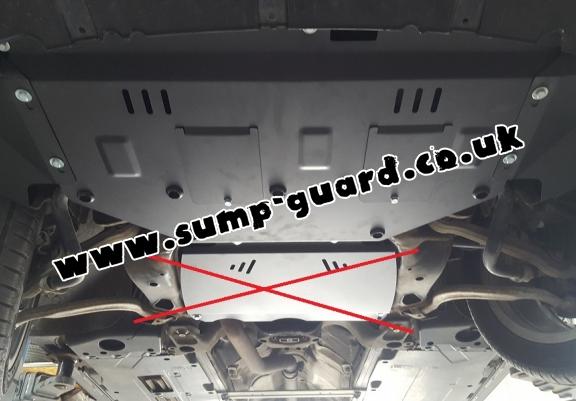 Steel sump guard for Skoda Superb - 2.5 Tdi, V6