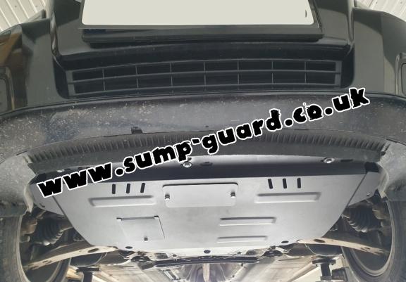 Steel sump guard for Volvo V50