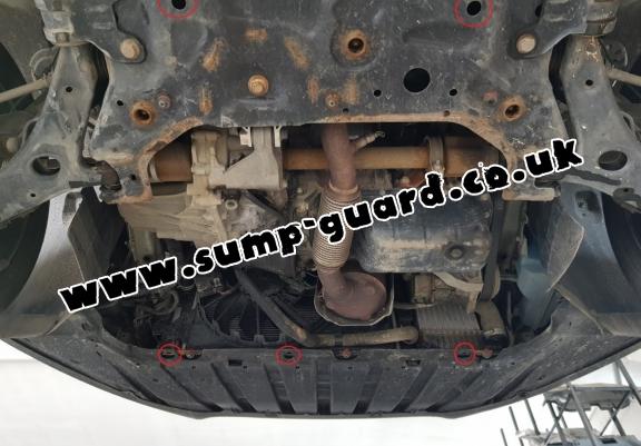 Steel sump guard for Ford C - Max