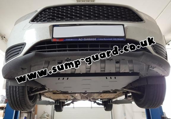 Steel sump guard for Ford Focus 3