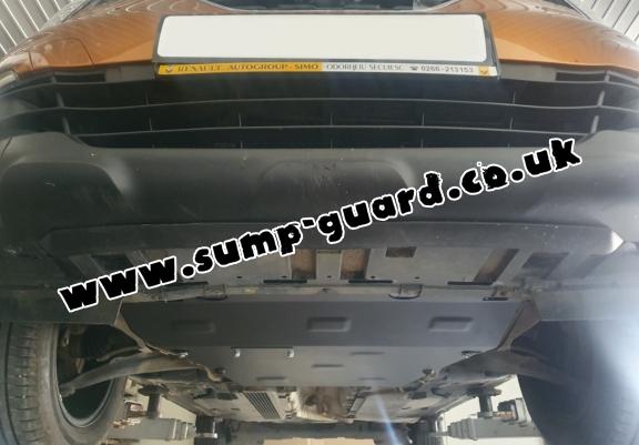 Steel sump guard for Renault Captur