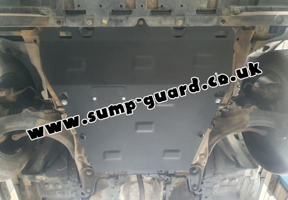 Steel sump guard for Renault Captur