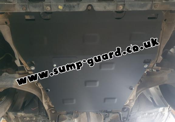 Steel sump guard for the protection of the engine and the gearbox for Renault Clio 4