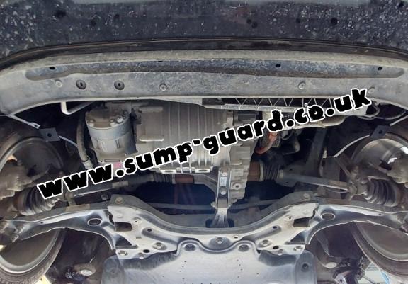Steel sump guard for the protection of the engine and the gearbox for VW Up