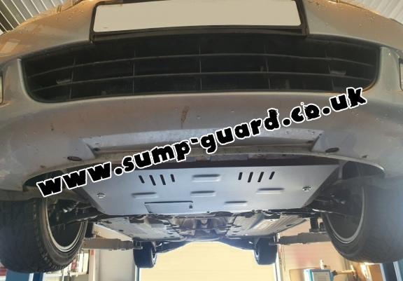 Steel sump guard for Skoda Octavia 2