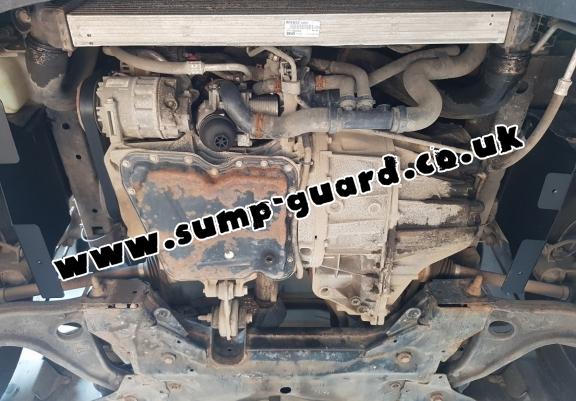 Steel sump guard for Renault Master 3