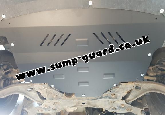 Steel sump guard for Vauxhall Movano