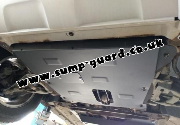 Steel sump guard for Dacia Duster