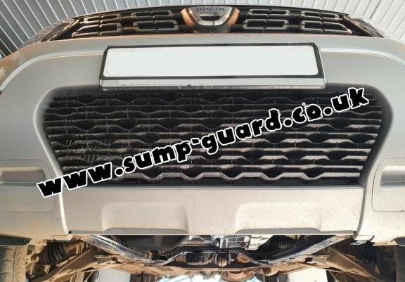 Steel sump guard for Dacia Duster