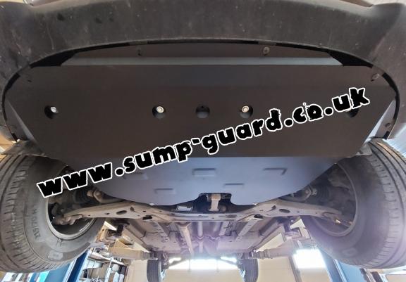 Steel sump guard for Hyundai IX35