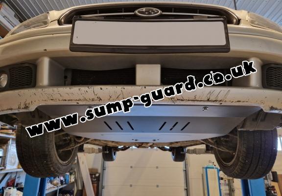 Steel sump guard for Subaru Legacy III