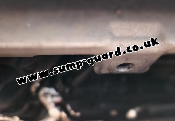 Steel sump guard for Mercedes GLC X253