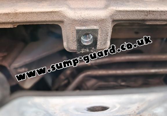 Steel sump guard for  Mercedes GLK X204