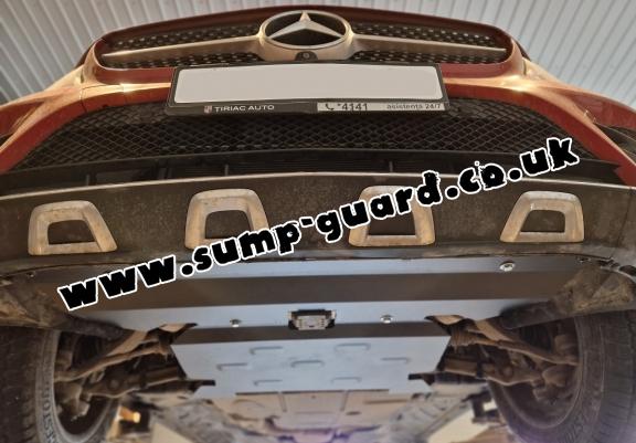 Steel sump guard for Mercedes GLC Coupe X253