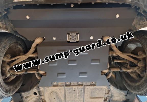 Steel sump guard for Mercedes GLC X253