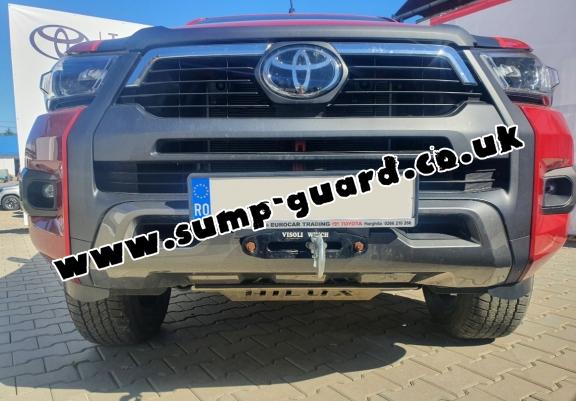 Aluminum radiator guard for Toyota Hilux Revo