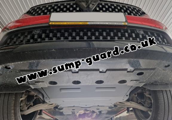 Steel sump guard for Renault Austral